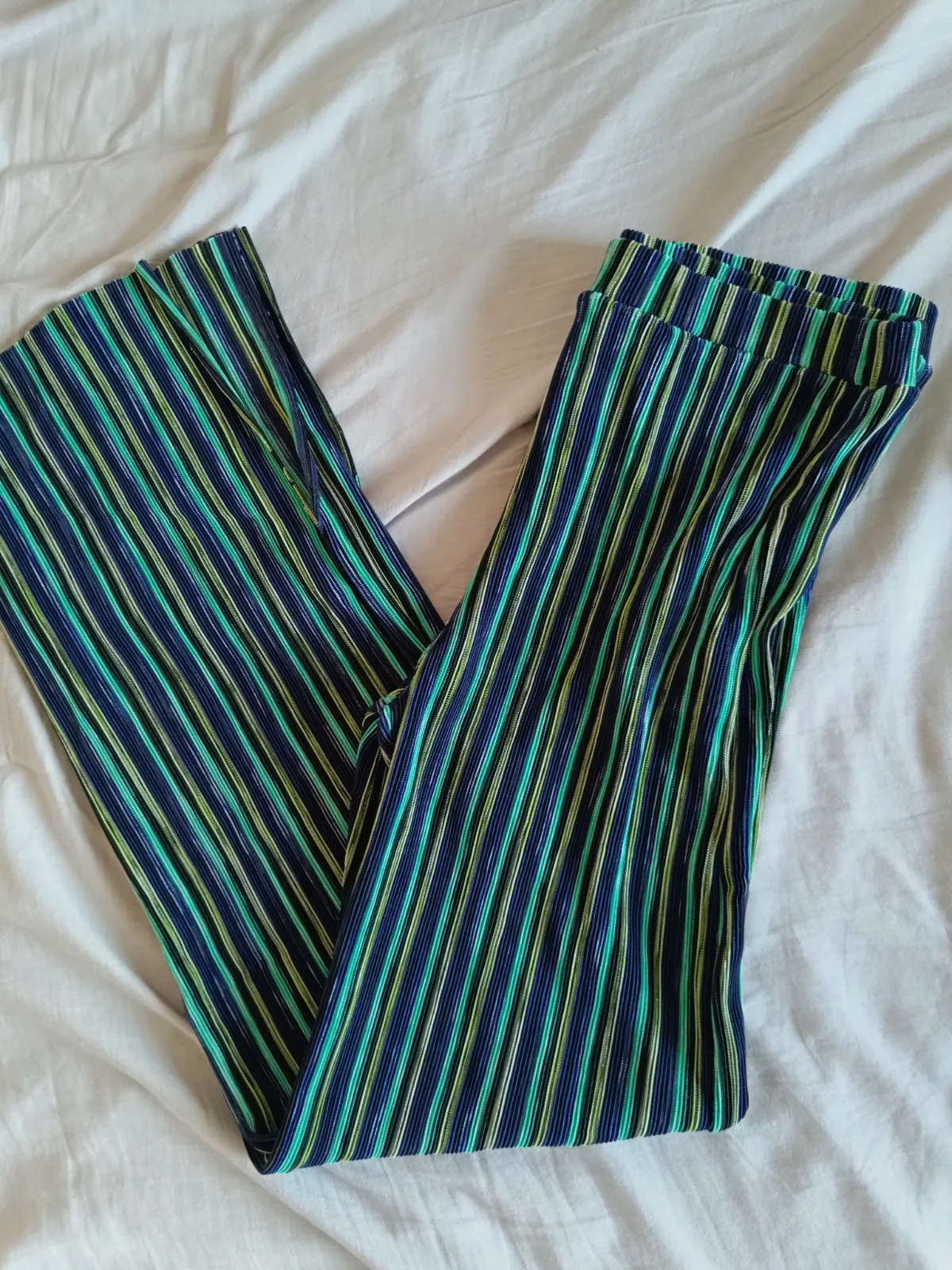 Pantalón plisado a rayas fluidez – LTB – taille M 4