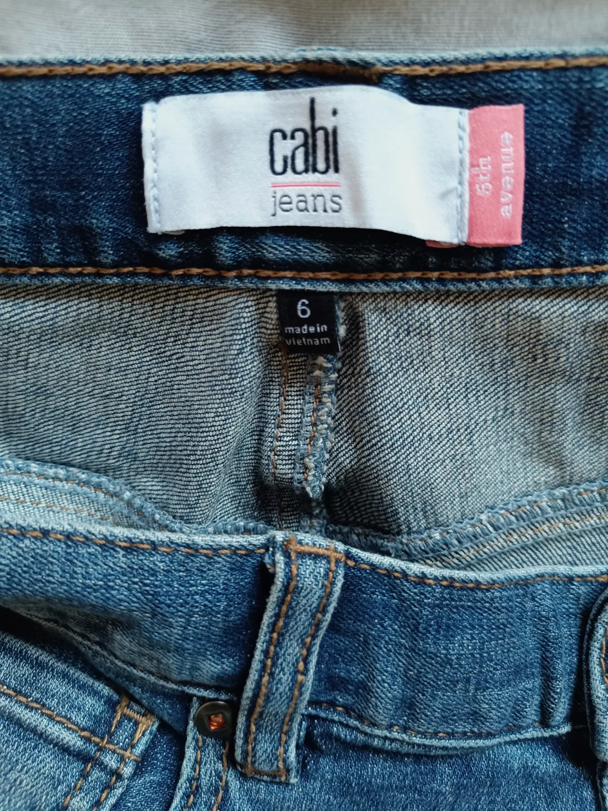 Pantalón vaquero CAbi Jeans azul talla 6 – CAbi – taille S 4
