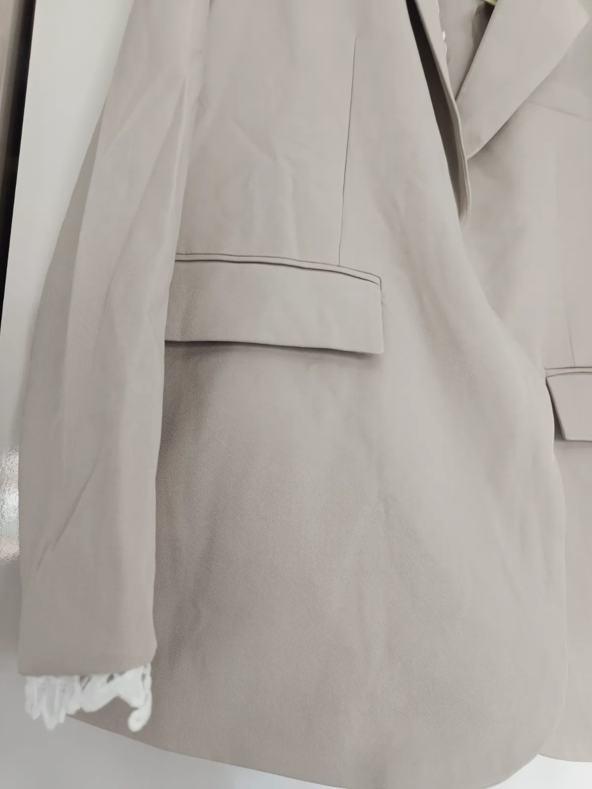 Americana beige Koolook con detalles de encaje – Koolook – taille M 3
