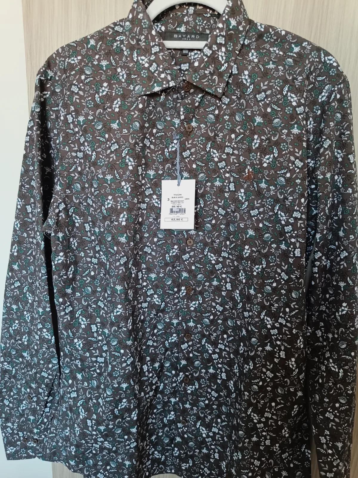 Camisa de flores de manga larga Bayard – Bayard – taille M 6