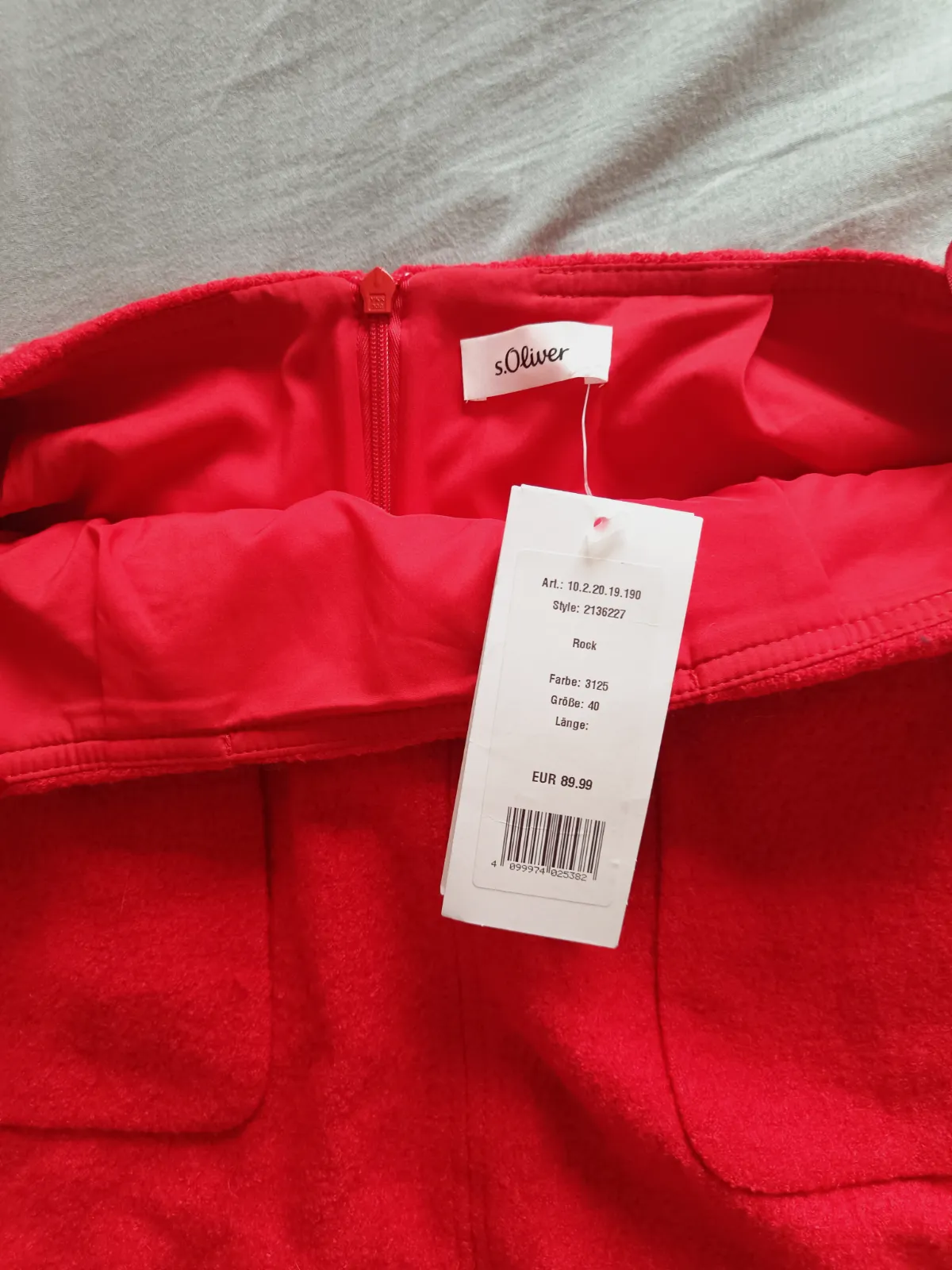 Falda corta roja s.Oliver – s.Oliver – taille XL 4