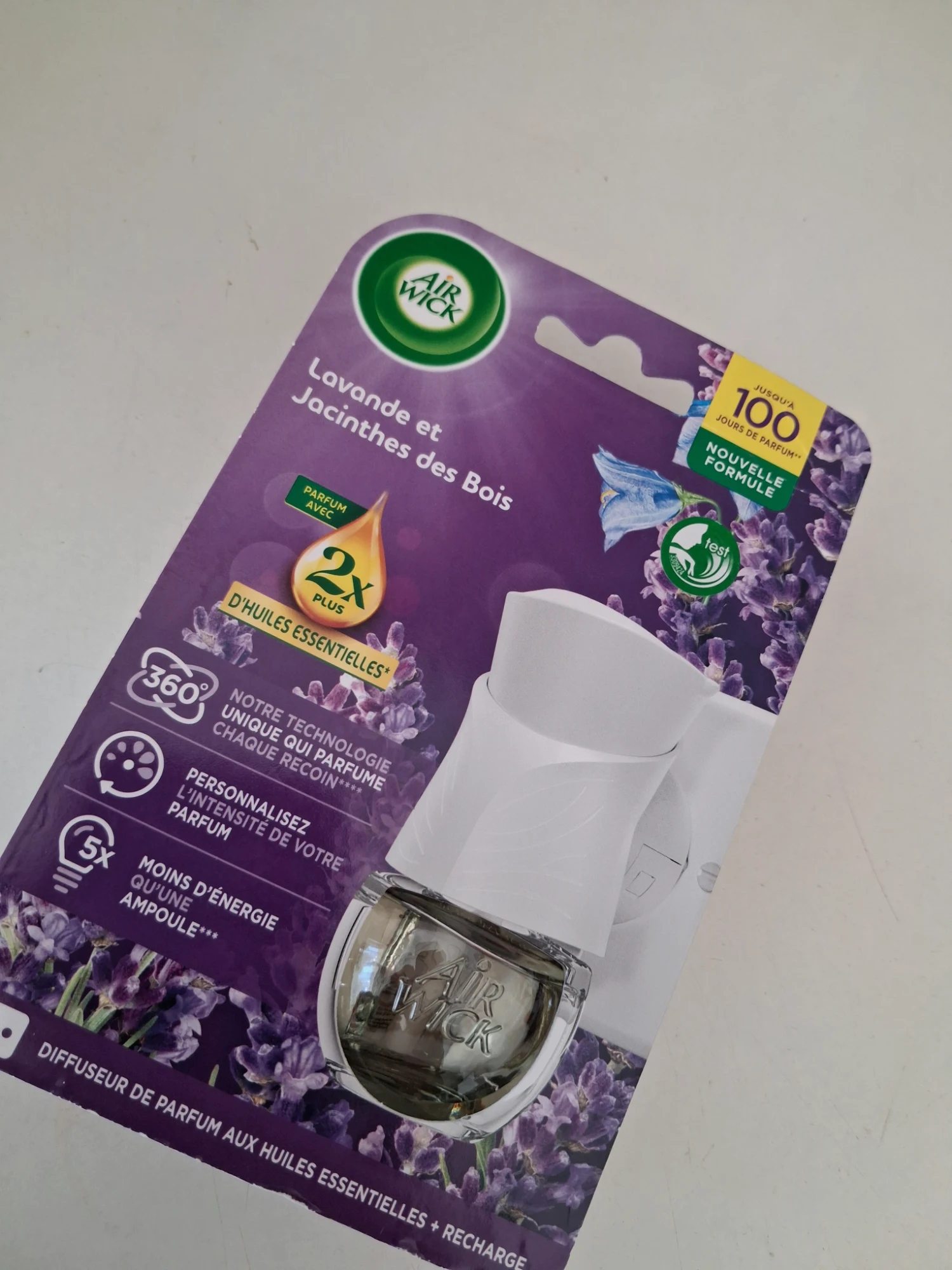 Diffuseur électrique Air Wick Lavande et Jacinthes