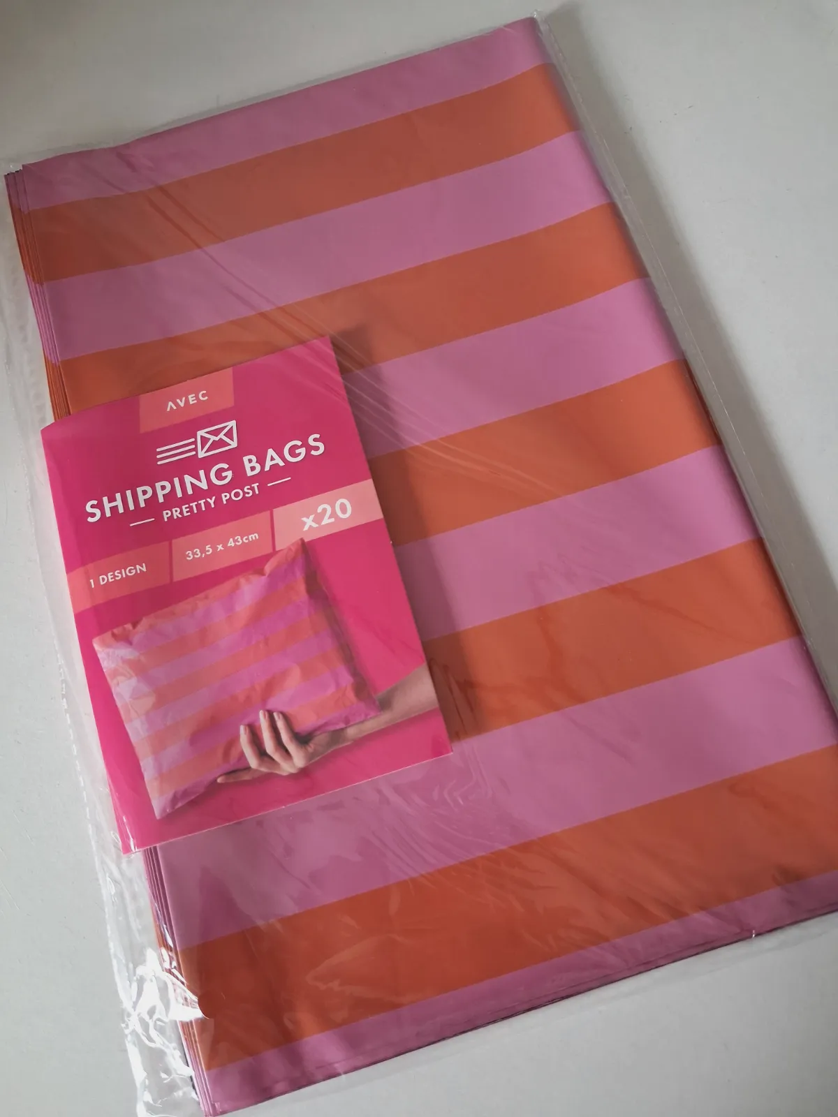 Lot de 20 pochettes d'expédition AVEC Pretty Post – AVEC 2
