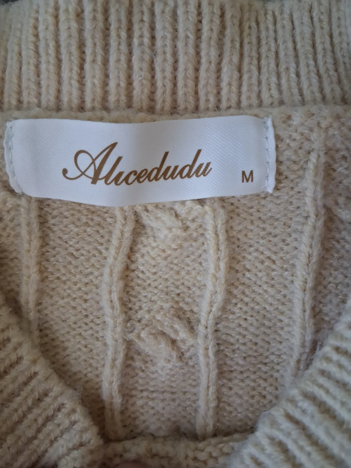 Pull torsadé beige Alicedudu – Iro – taille M 3