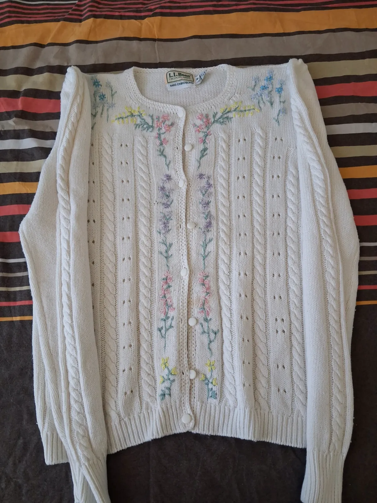 Gilet en maille brodé L.L. Bean – L.L. Bean – taille L 2