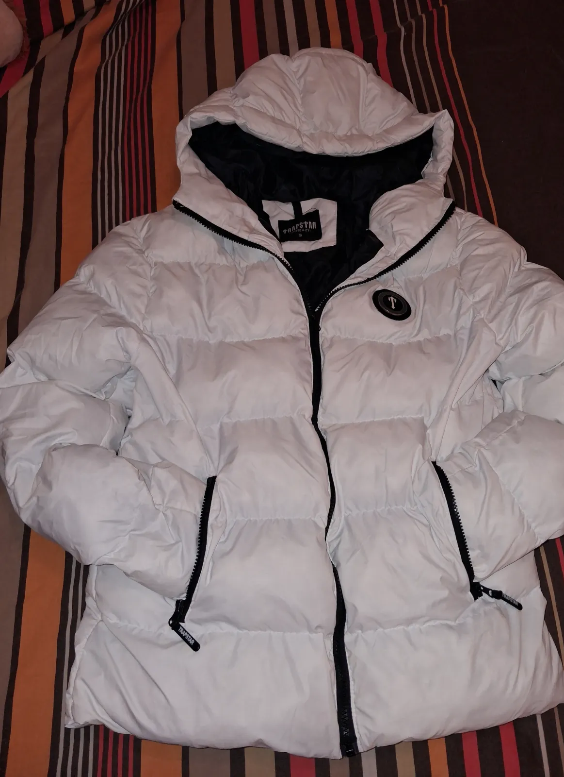 Doudoune à capuche Trapstar blanche taille S – Trapstar – taille S 2