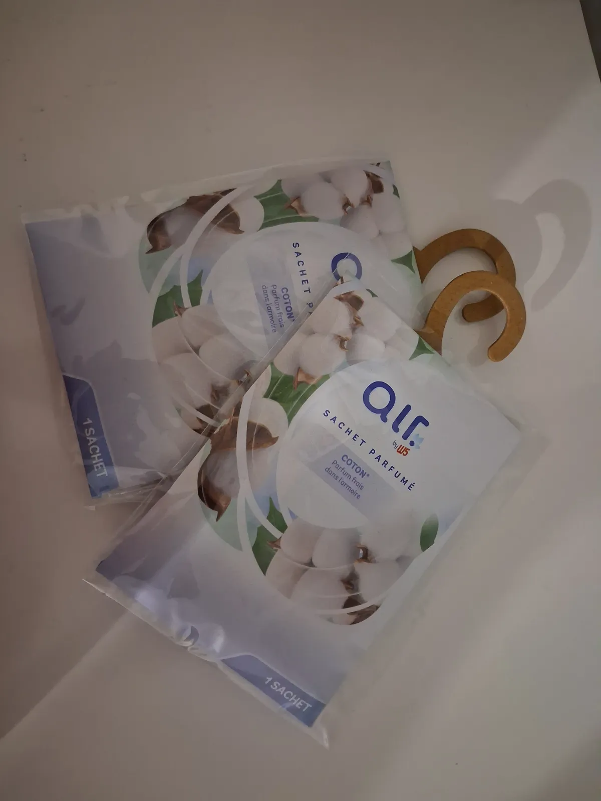 Lot de 2 sachets parfumés armoire Coton W5 – W5 2