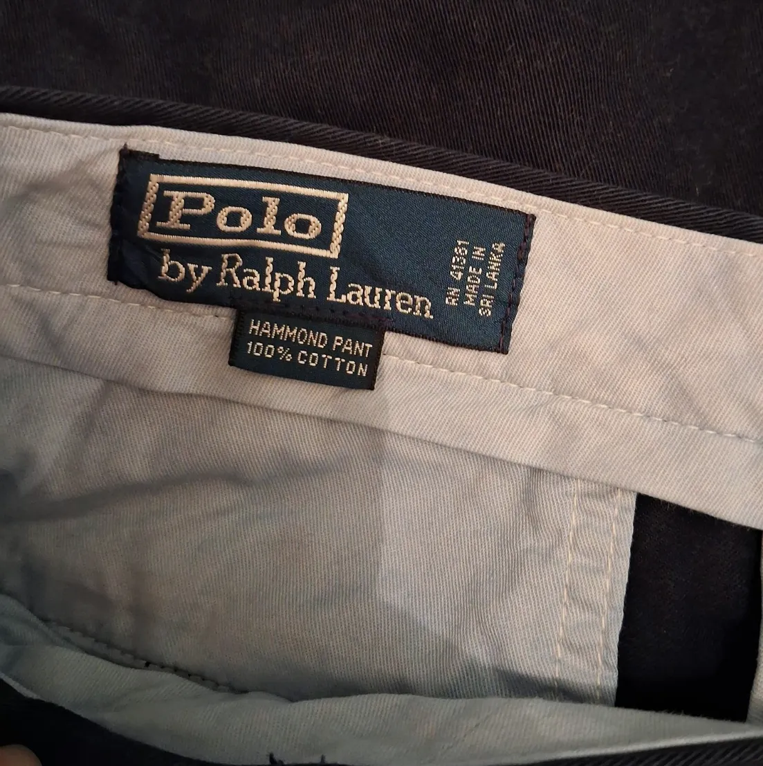 Pantalon chino Polo Ralph Lauren bleu marine – Polo Ralph Lauren – taille Taille unique 3