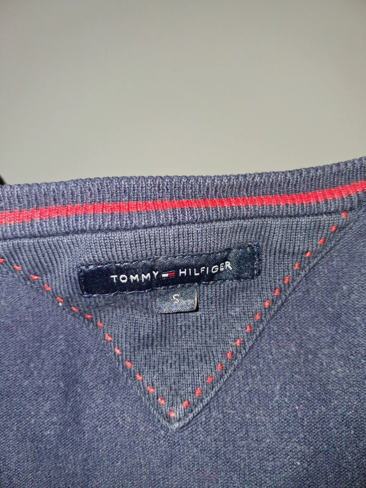 Gilet cardigan Tommy Hilfiger bleu marine – Tommy Hilfiger – taille S 3