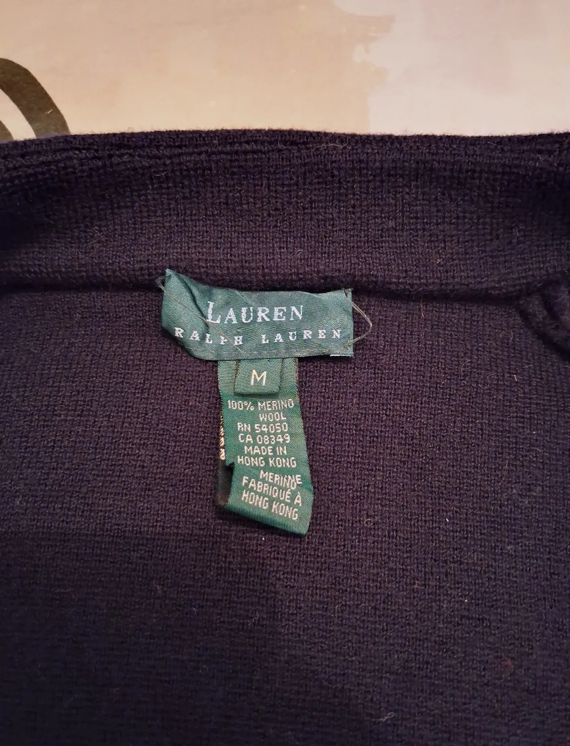Veste officier Ralph Lauren noire avec broderies – Ralph Lauren – taille L 2