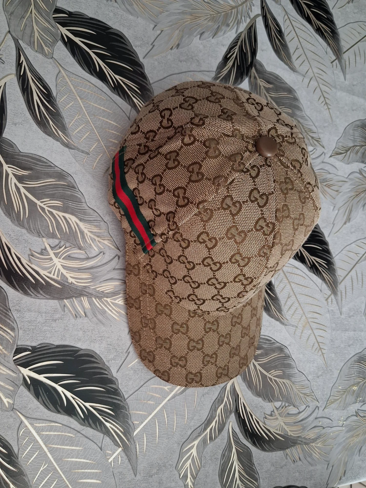 Casquette GG monogramme toile GG