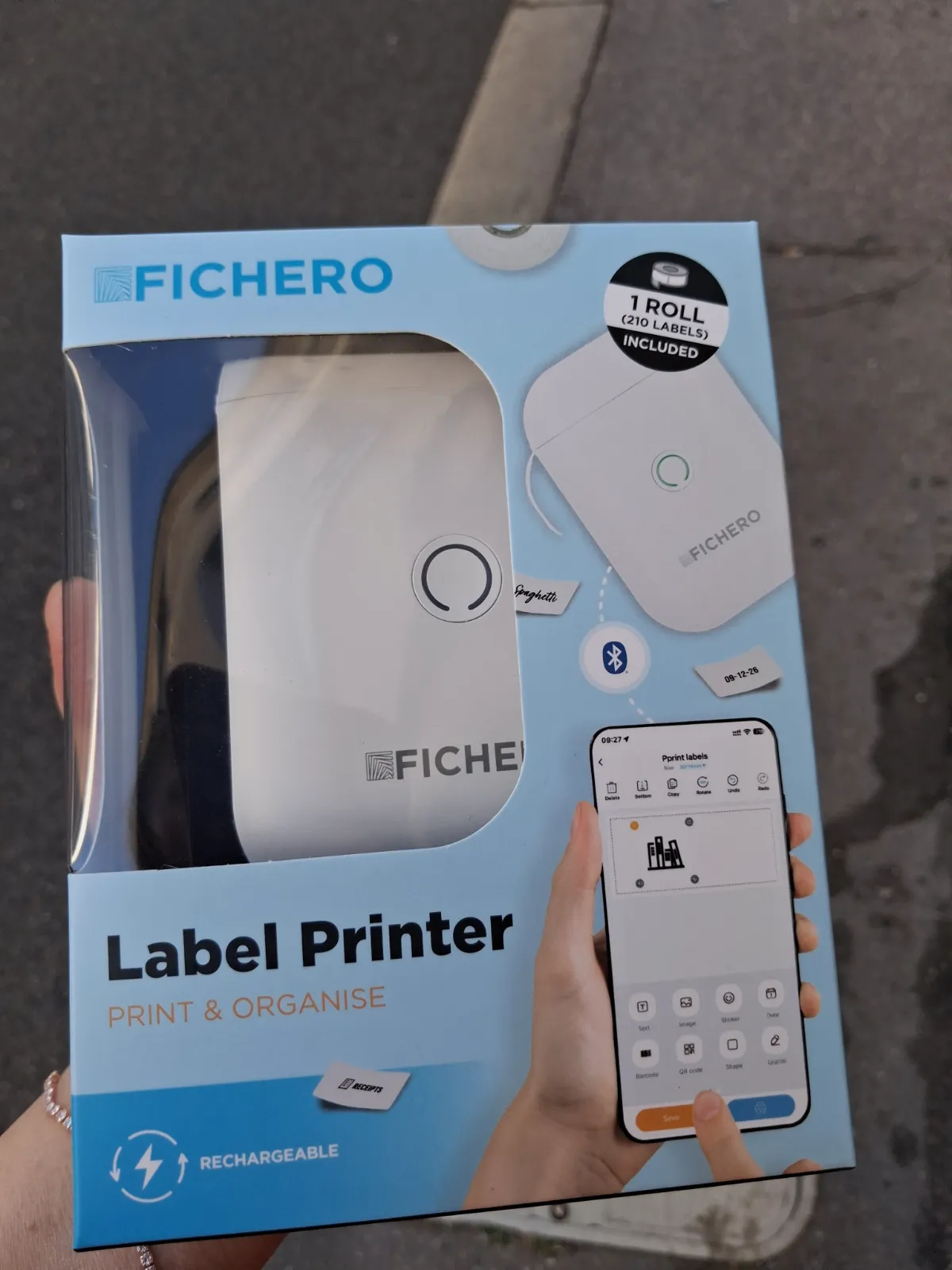 Imprimante d'étiquettes Bluetooth Fichero – Fichero 2