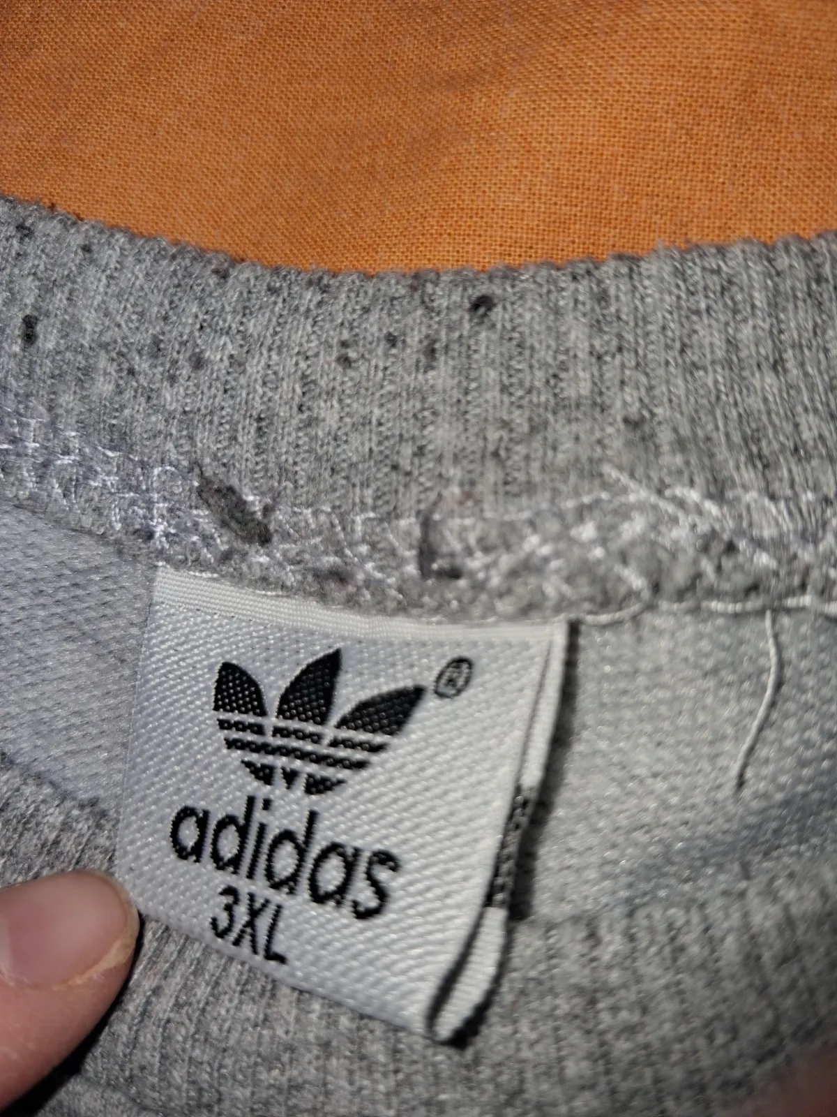 Sweatshirt Adidas gris brodé taille 3XL – Adidas – taille 3XL 3