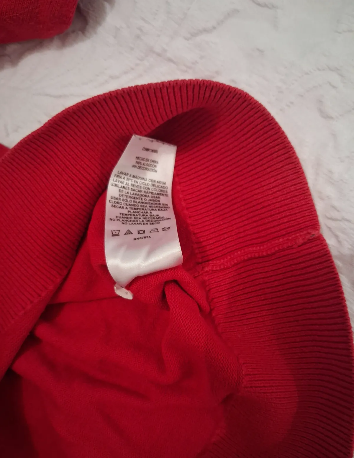 Pull rouge Nautica taille M en coton – Nautica – taille M 2