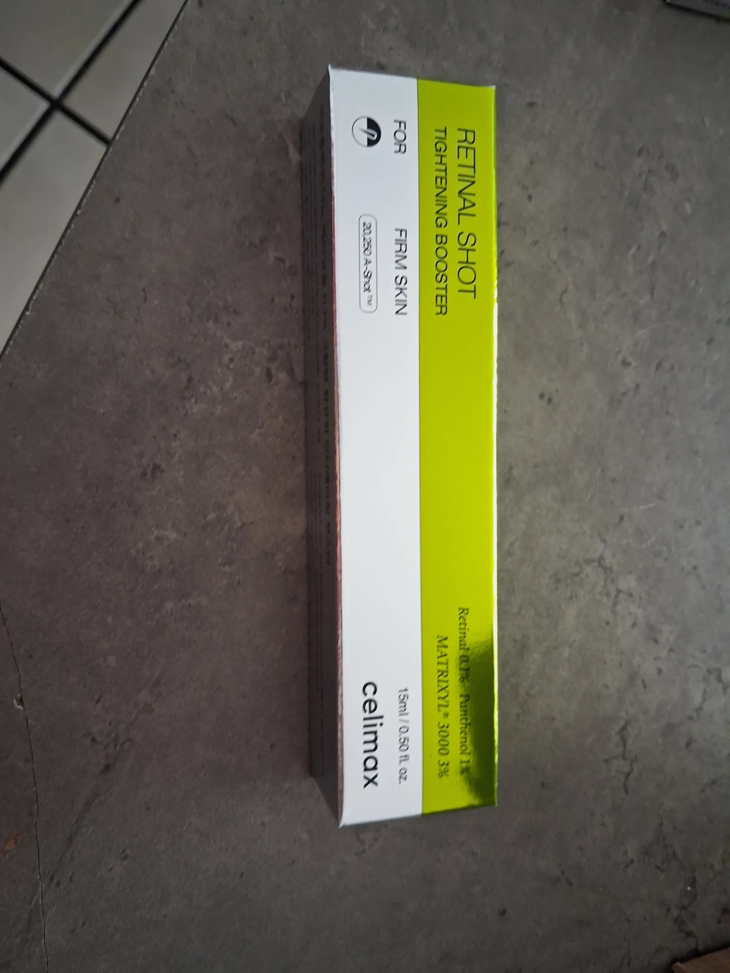 Sérum Celimax Retinal Shot Tightening Booster 15ml