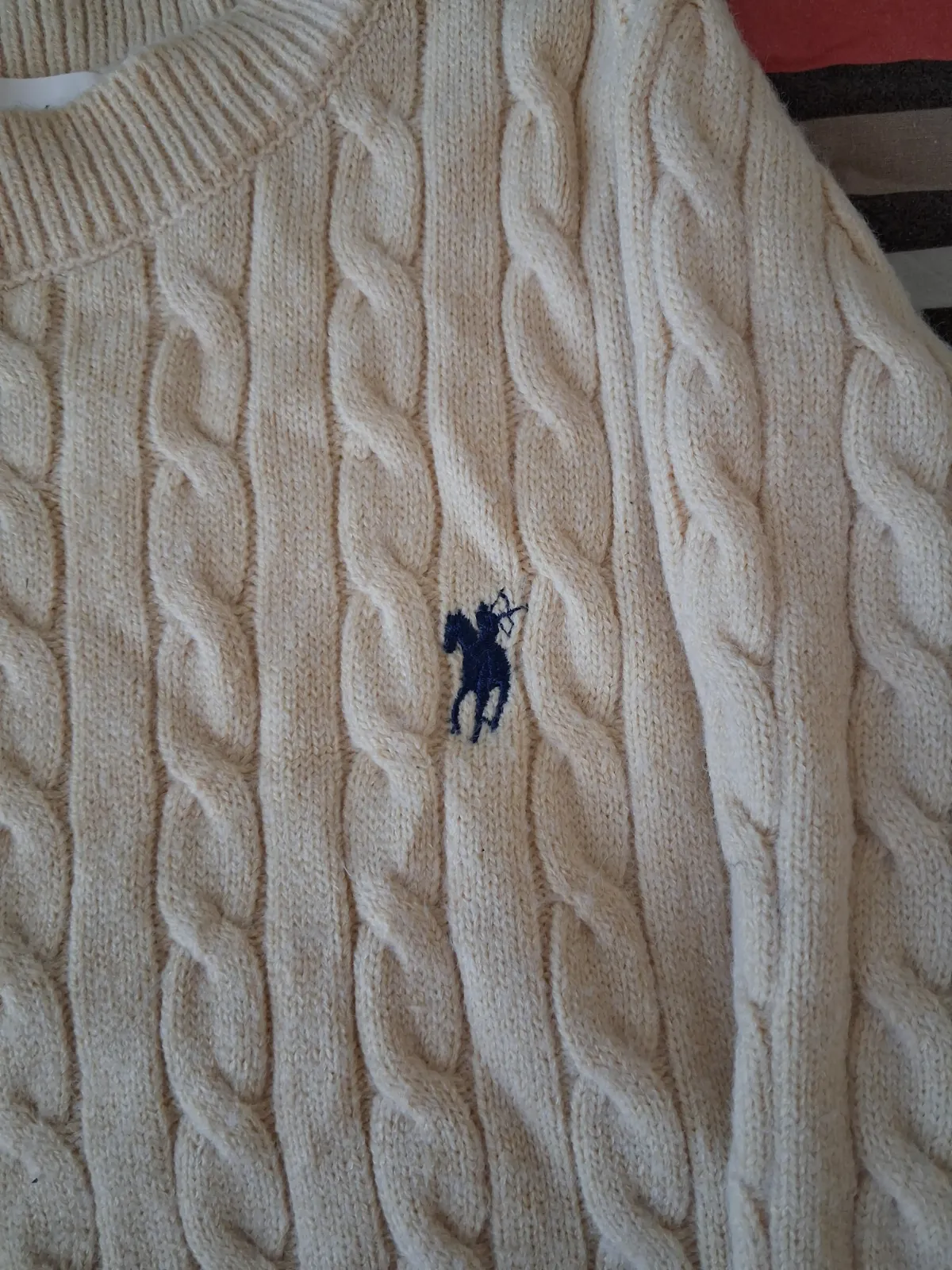 Pull torsadé beige Alicedudu – Iro – taille M 2