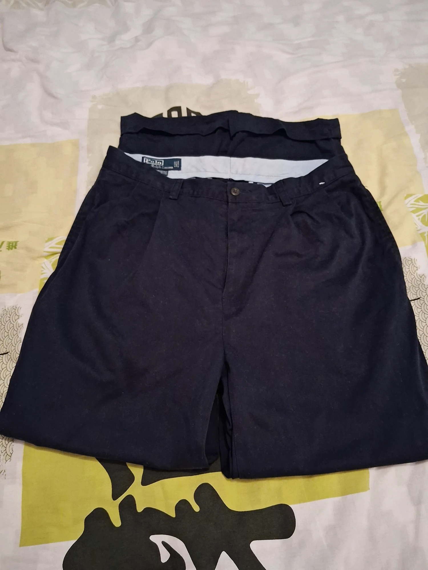 Pantalon chino Polo Ralph Lauren bleu marine