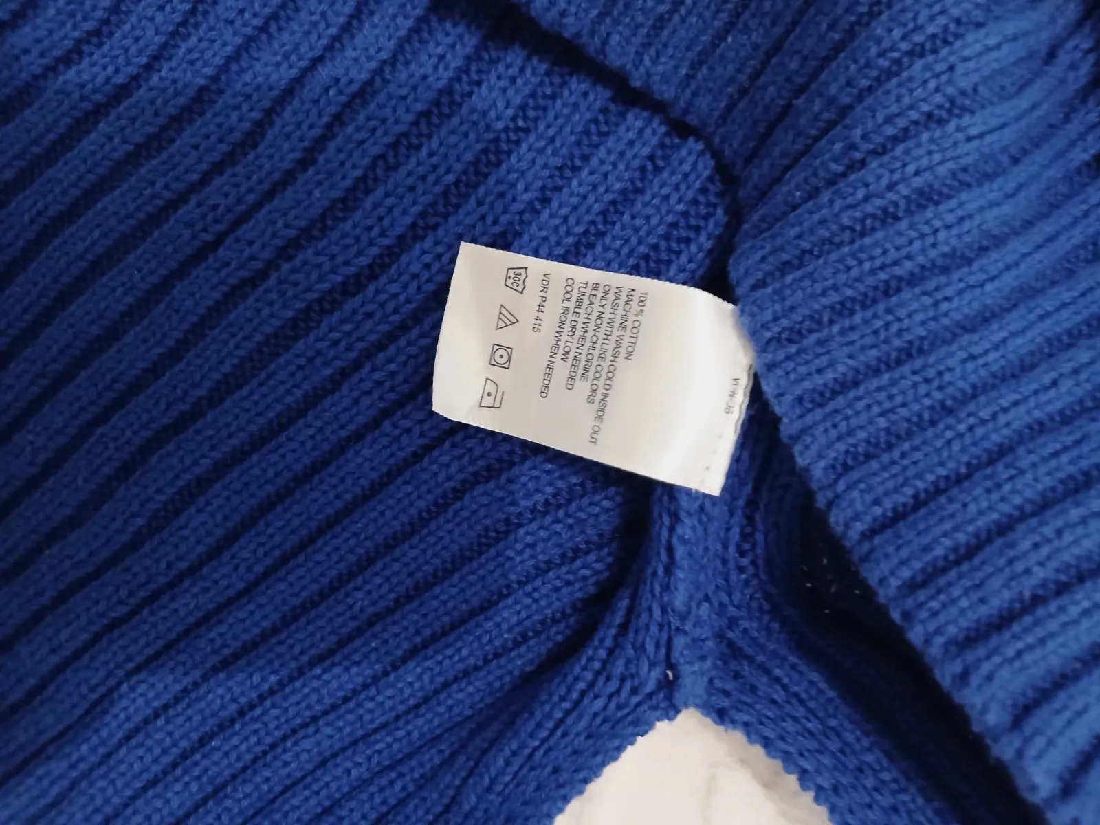 Pull col V en maille torsadée Nautica – Nautica – taille L 4
