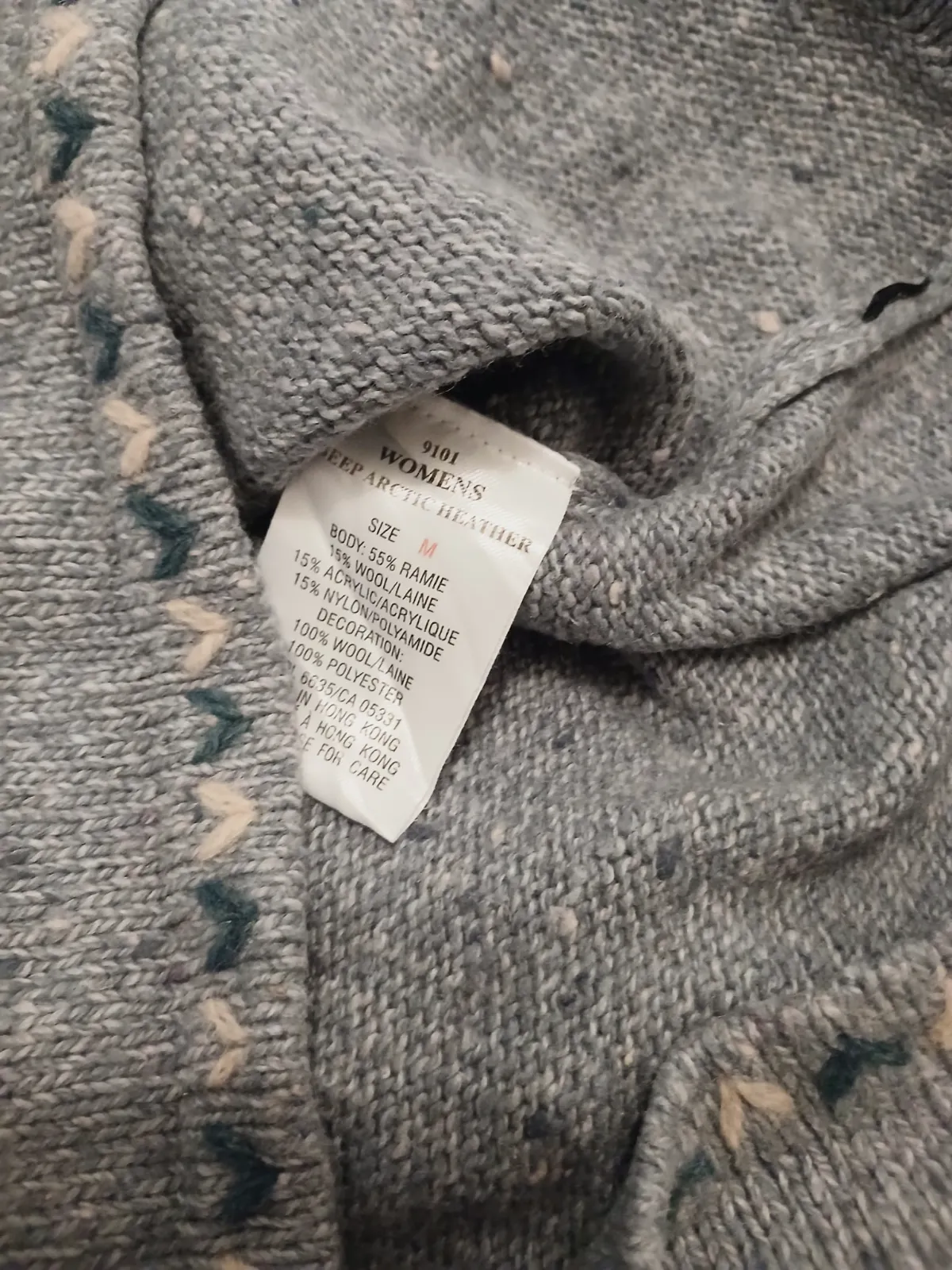 Pull Woolrich col zippé en laine mélangée – Woolrich – taille M 3