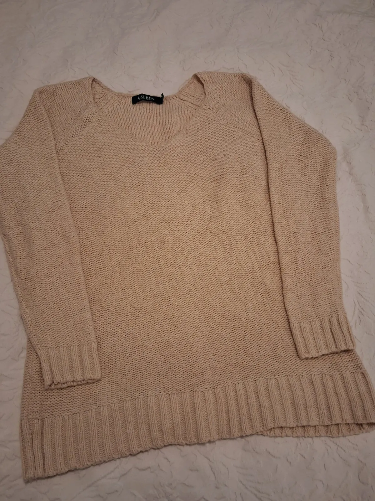 Pull en maille beige Lauren Ralph Lauren – Lauren Ralph Lauren – taille L 3