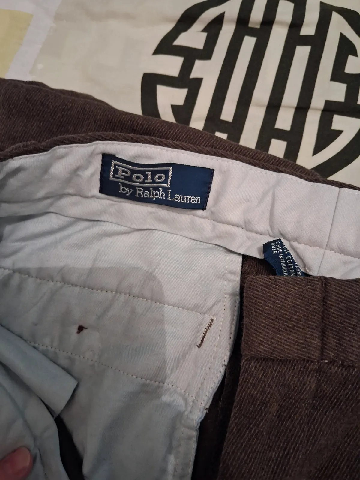 Pantalon à pinces Polo Ralph Lauren marron – Polo Ralph Lauren – taille Taille unique 2