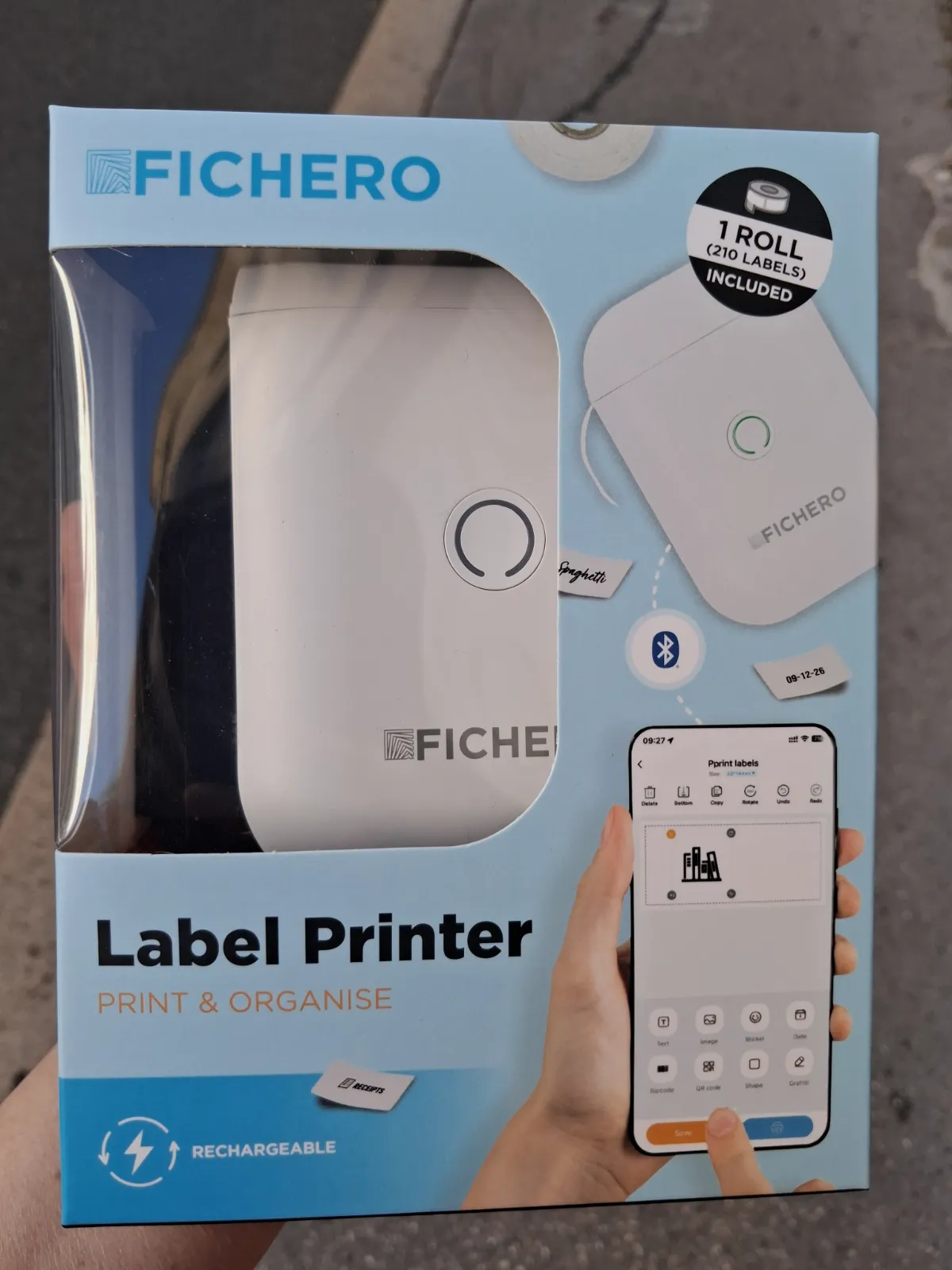 Imprimante d'étiquettes Bluetooth Fichero – Fichero 3