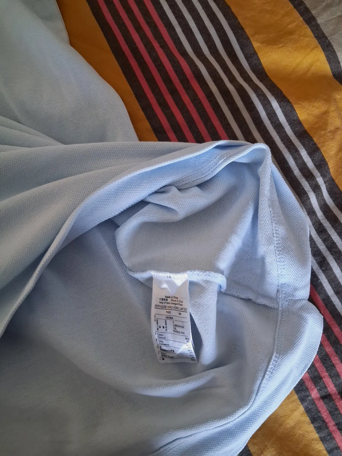 Polo Lacoste Regular Fit Bleu Ciel – Lacoste – taille S 4