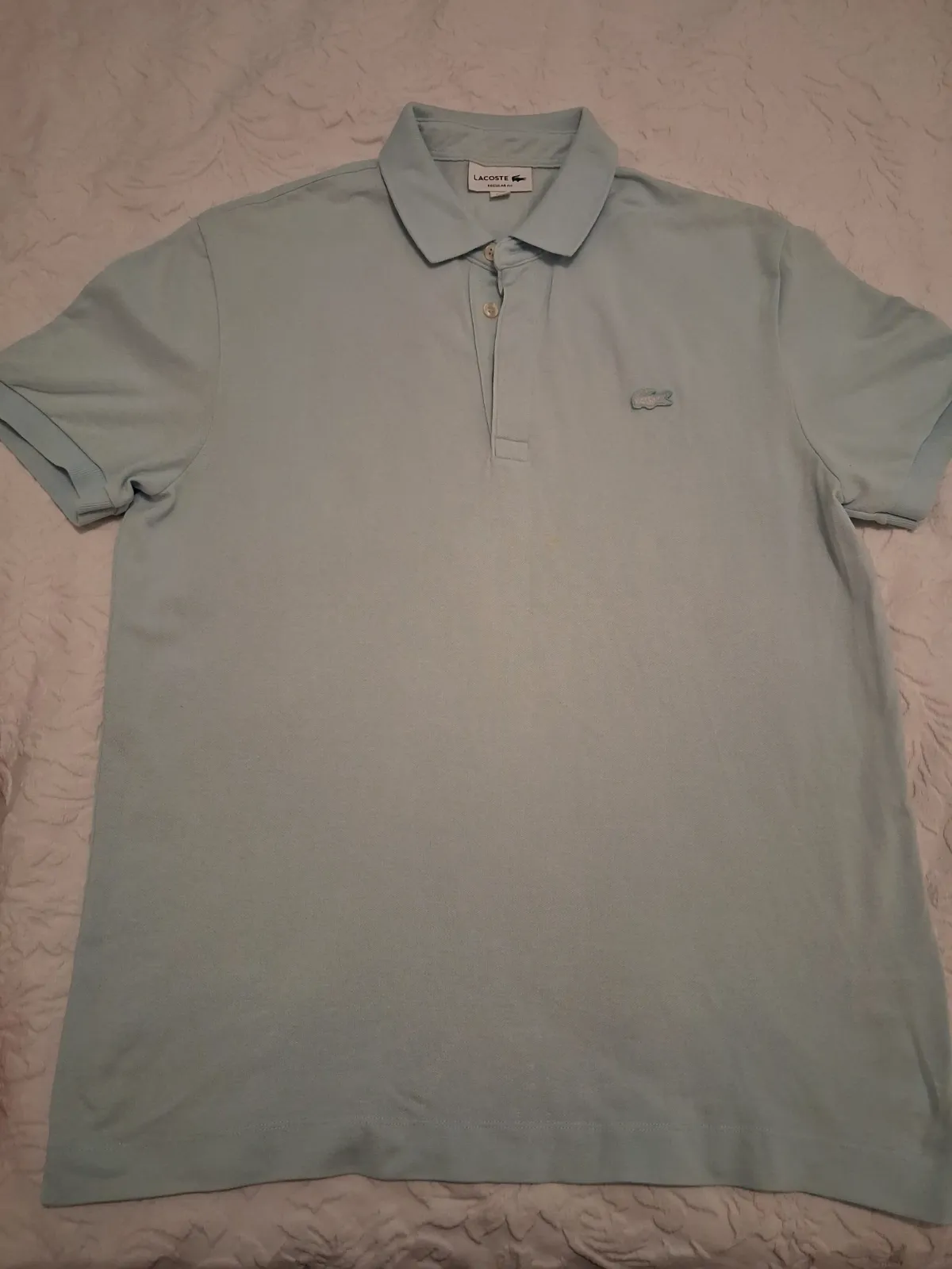 Polo Lacoste Regular Fit Bleu Ciel – Lacoste – taille L 2