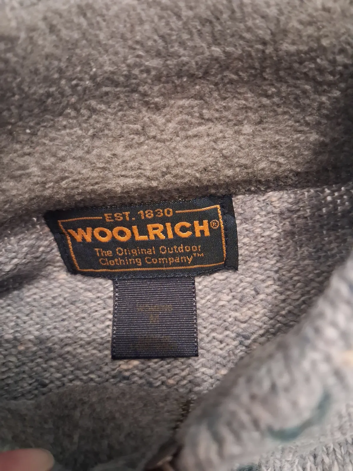 Pull en maille Woolrich col camionneur – Woolrich – taille S 4