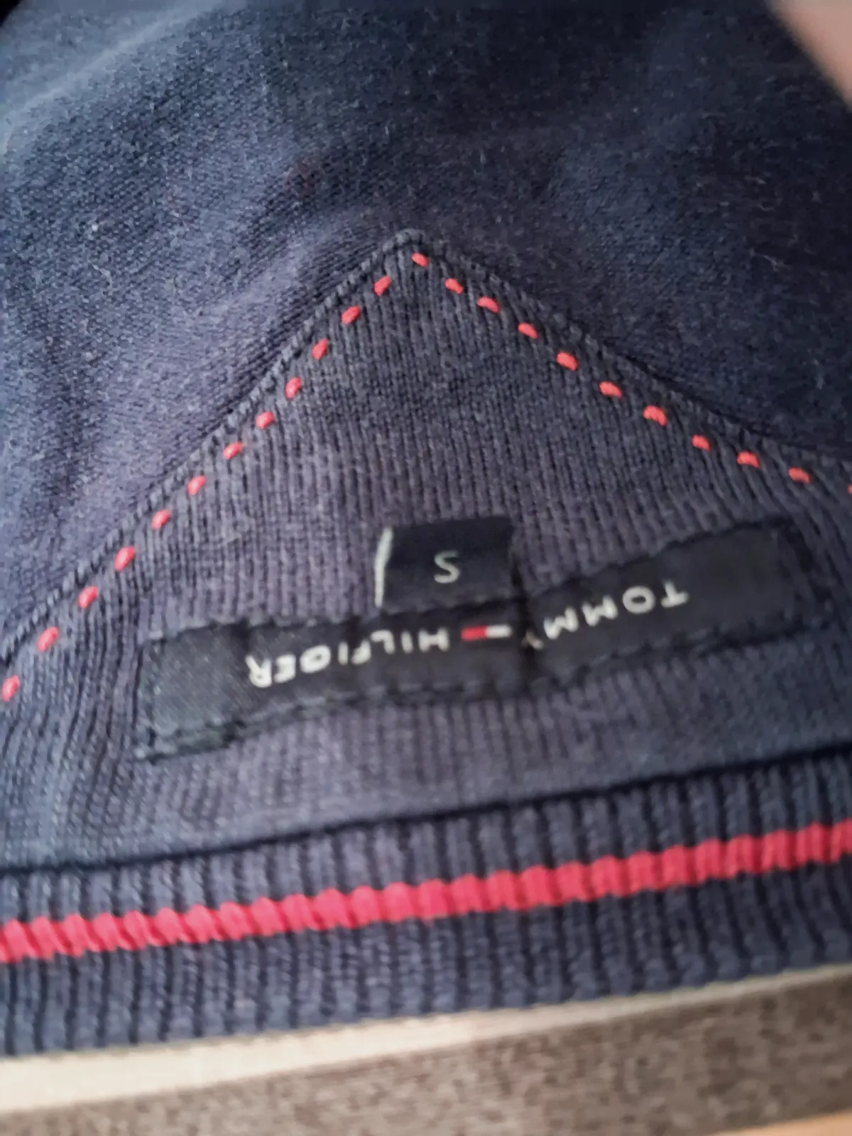 Gilet cardigan Tommy Hilfiger bleu marine – Tommy Hilfiger – taille S 3