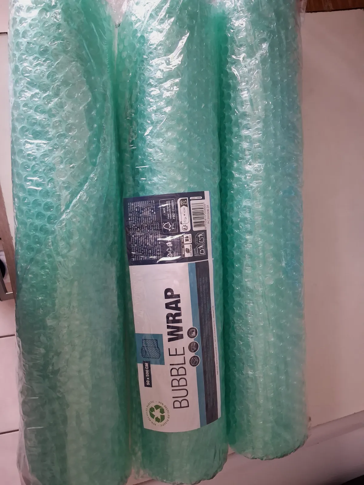 Lot de 3 rouleaux film bulle 50x500cm – action 2
