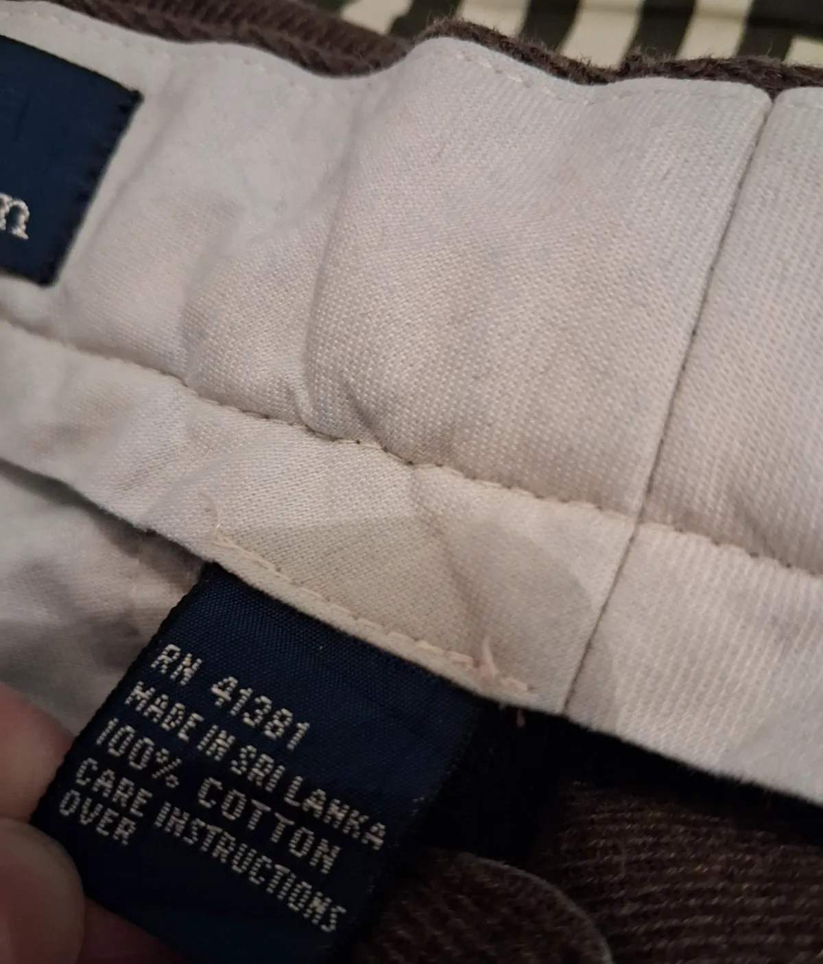 Pantalon à pinces Polo Ralph Lauren marron – Polo Ralph Lauren – taille Taille unique 3