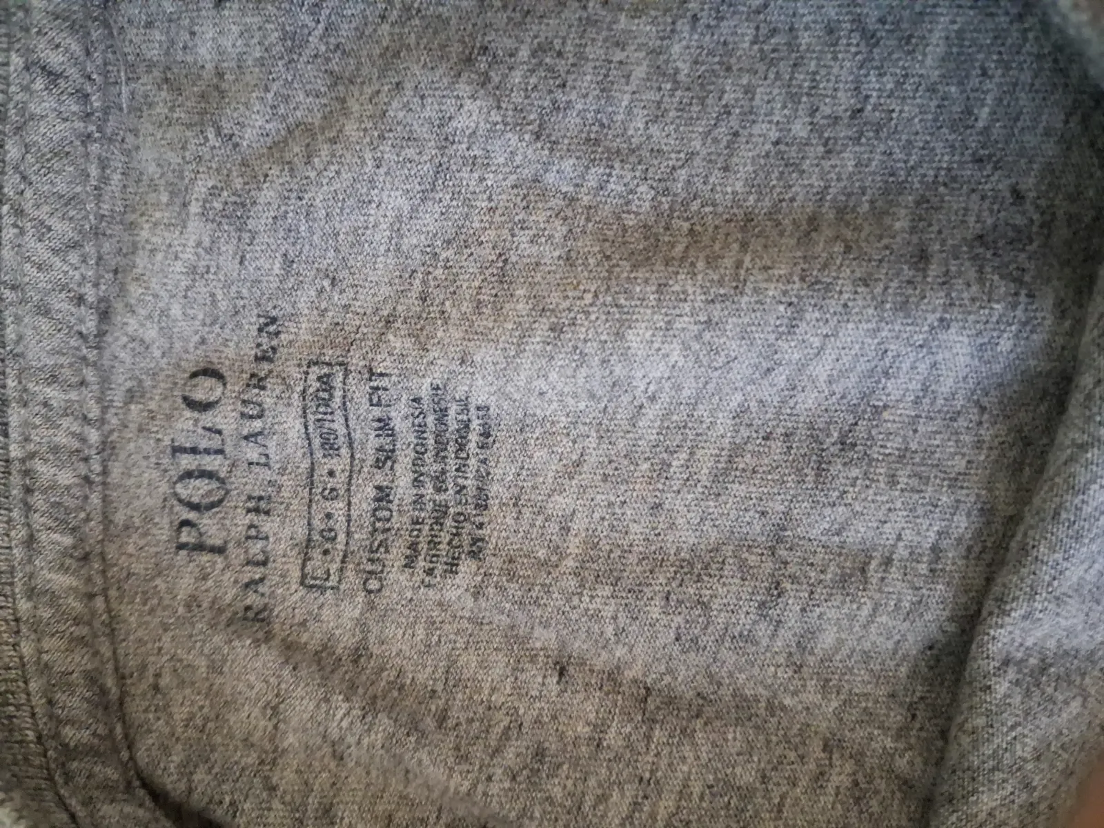 T-shirt manches longues Polo Ralph Lauren gris – Polo Ralph Lauren – taille S 3