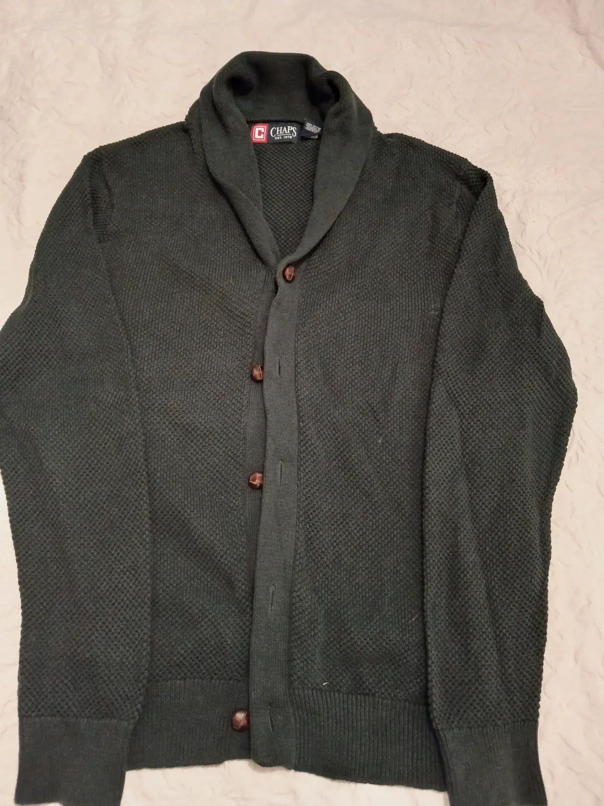 Gilet cardigan en maille Chaps – Chaps – taille L 2