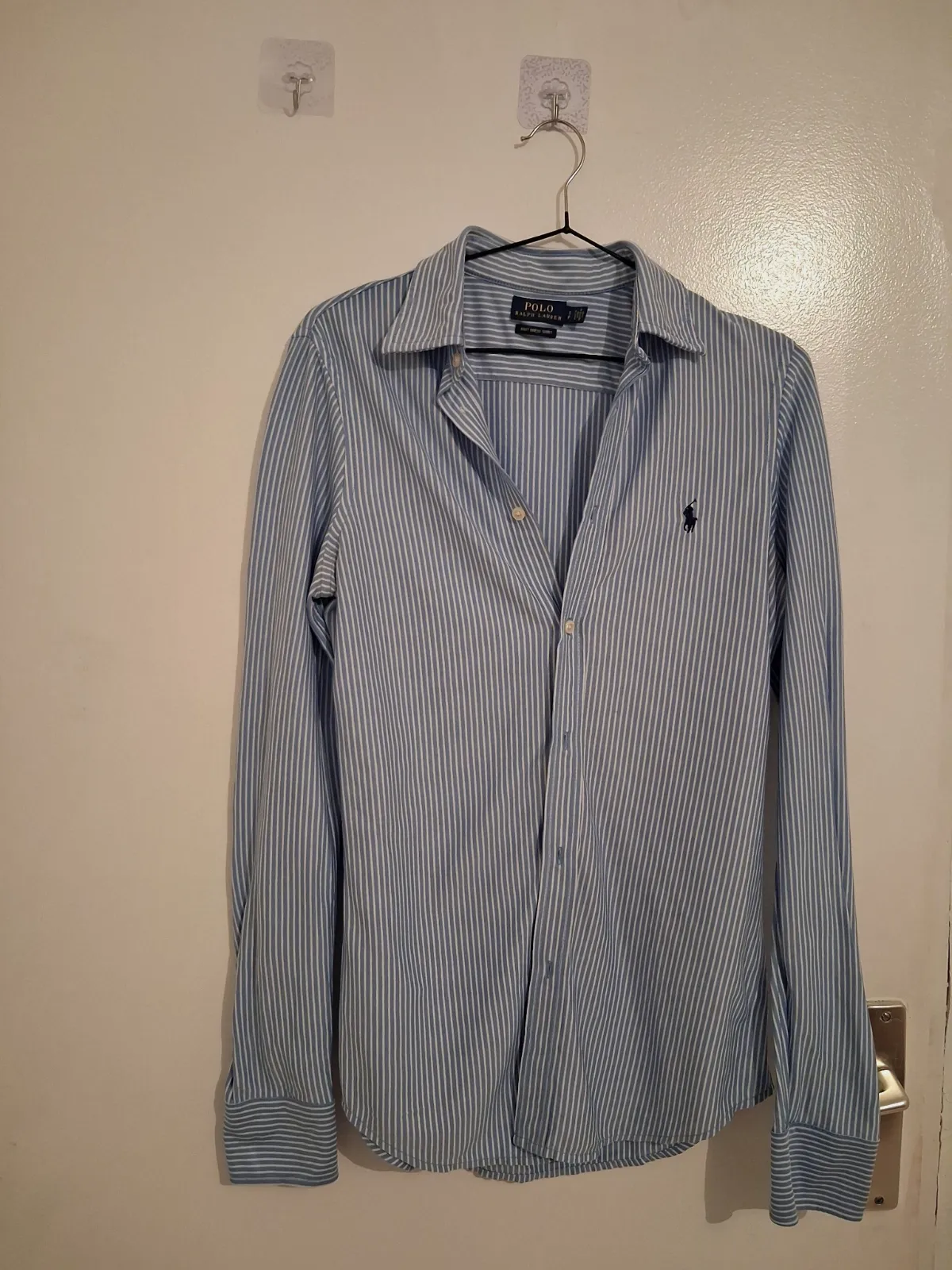 Chemise à rayures Polo Ralph Lauren bleu et blanc – Polo Ralph Lauren – taille S 2