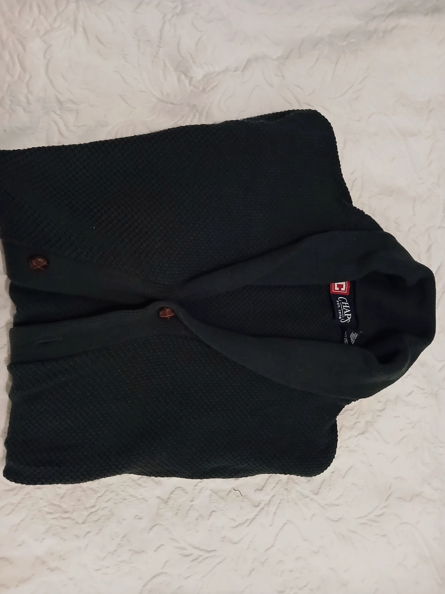 Gilet cardigan en maille Chaps