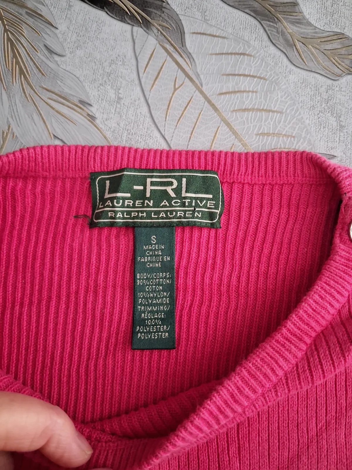 Pull rose à rayures Lauren Ralph Lauren – Lauren Ralph Lauren – taille S 3