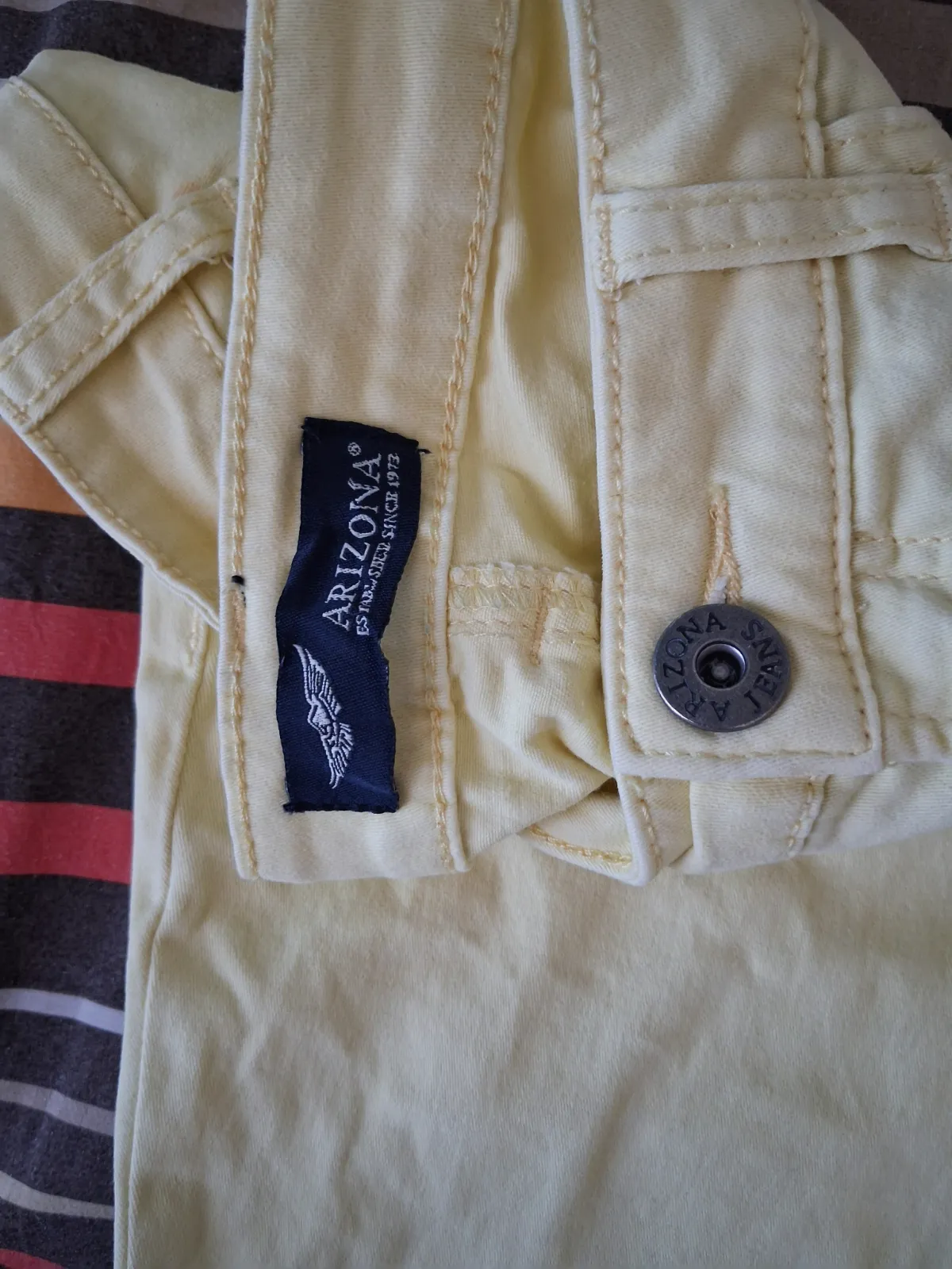 Pantalon droit Arizona jaune clair – Arizona – taille Taille unique 3