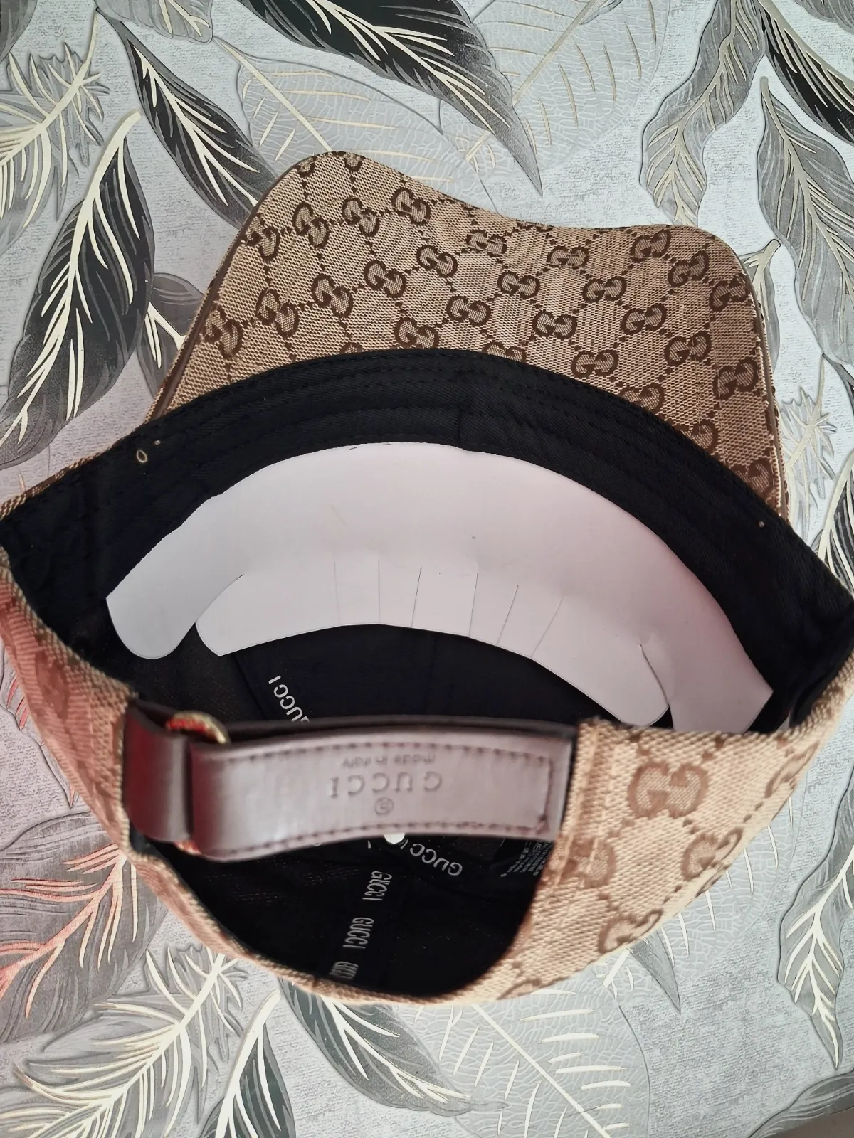 Casquette gg monogramme marron – Gucci – taille Taille unique 3
