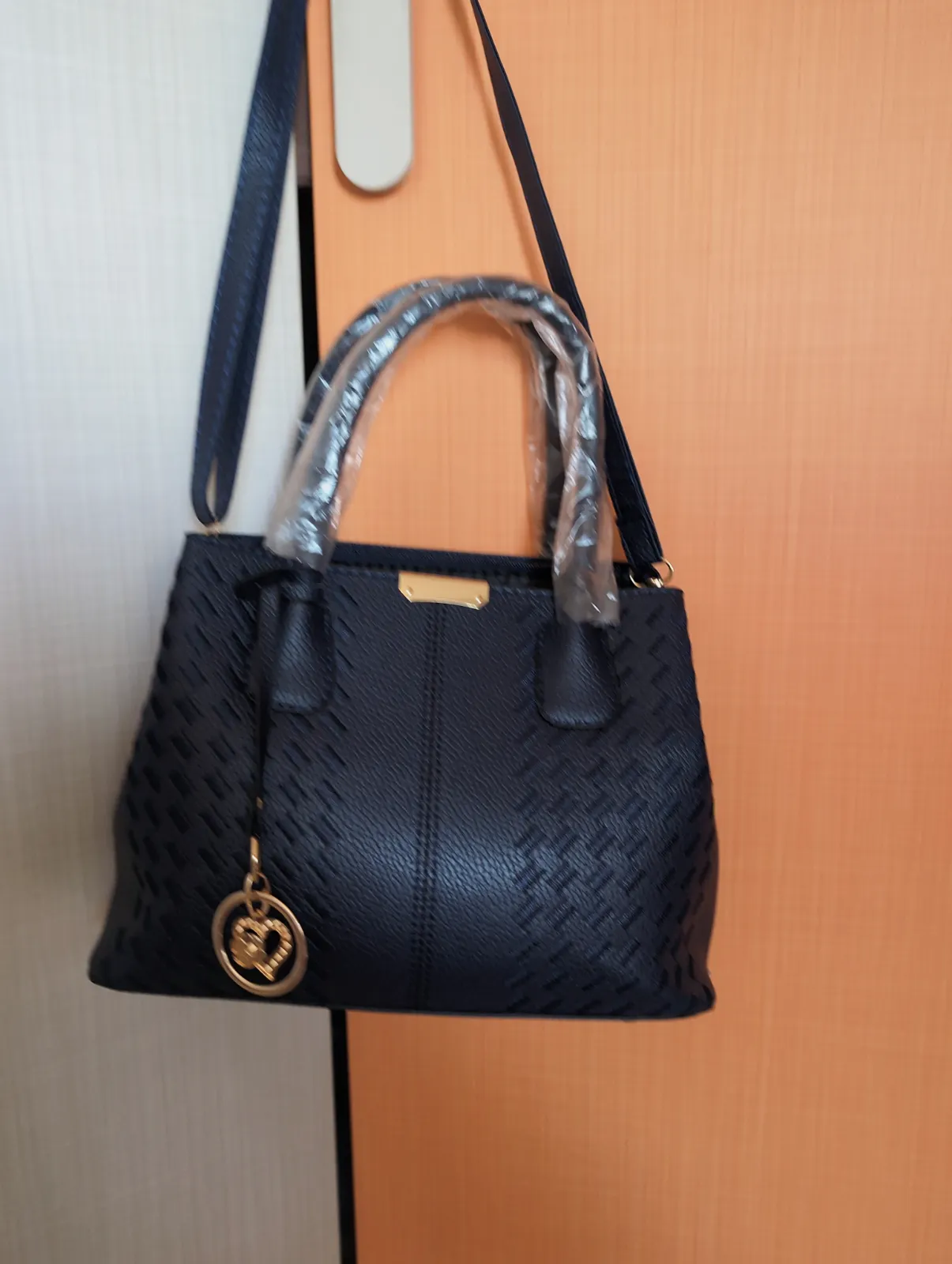 Bolso de mano de piel sintética negra Local – Local – taille Taille unique 4