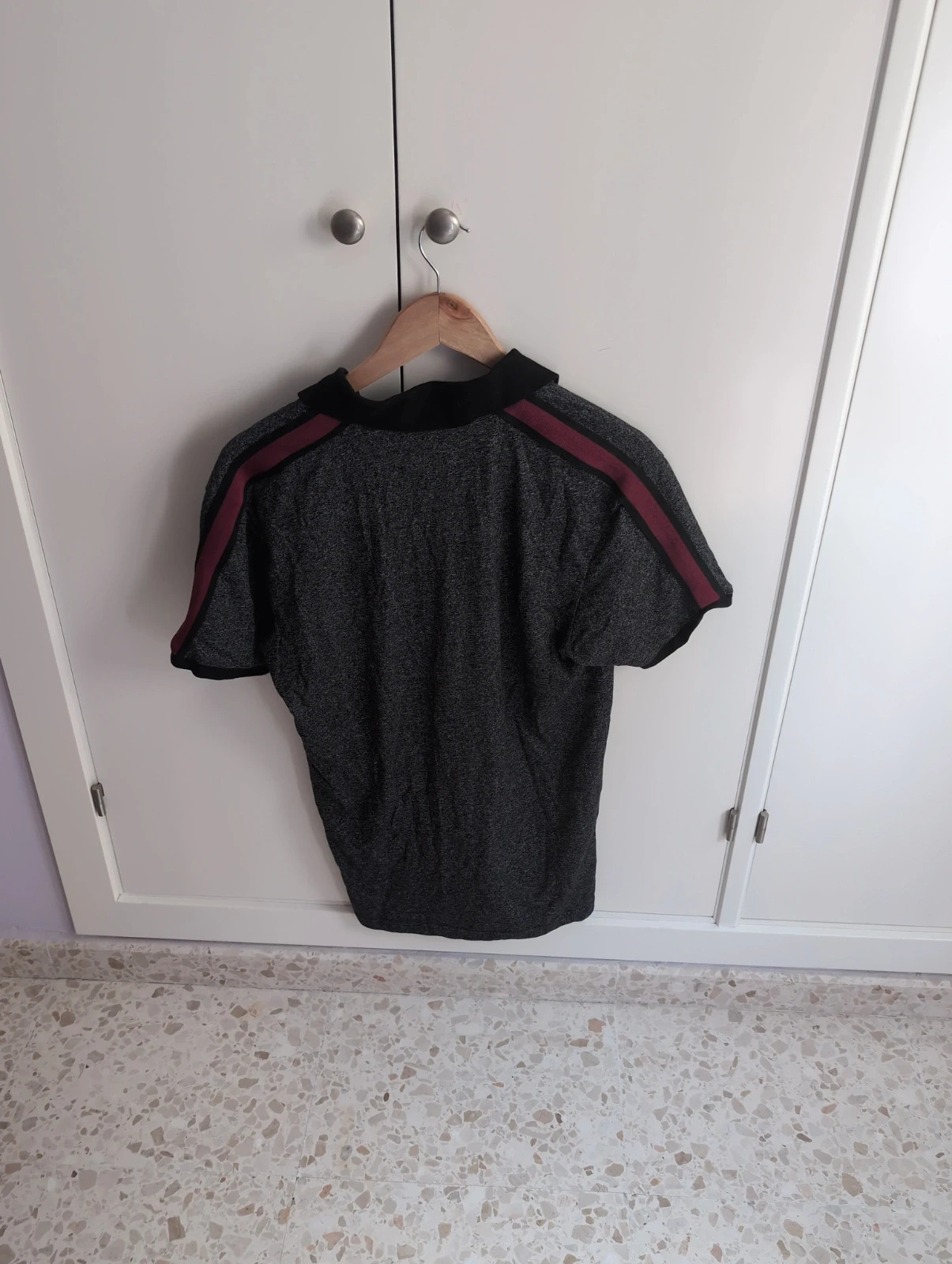 Polo gris marengo hombre talla L – SMOG – taille L 4