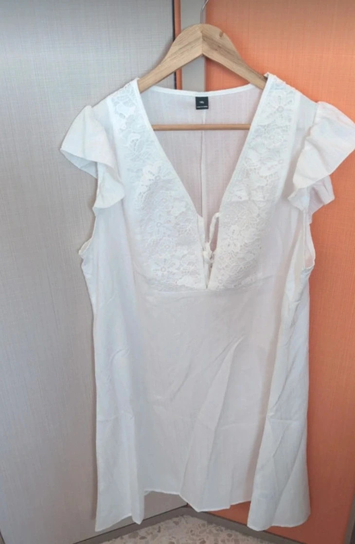 Vestido blanco mujer talla XL – Local – taille XL / 42 / 14 2