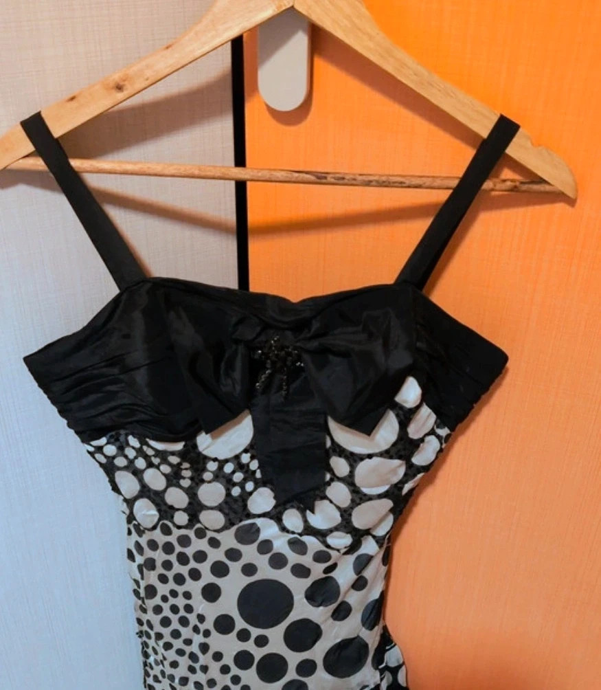 Vestido diseño original lunares talla única – Local – taille Taille unique 3
