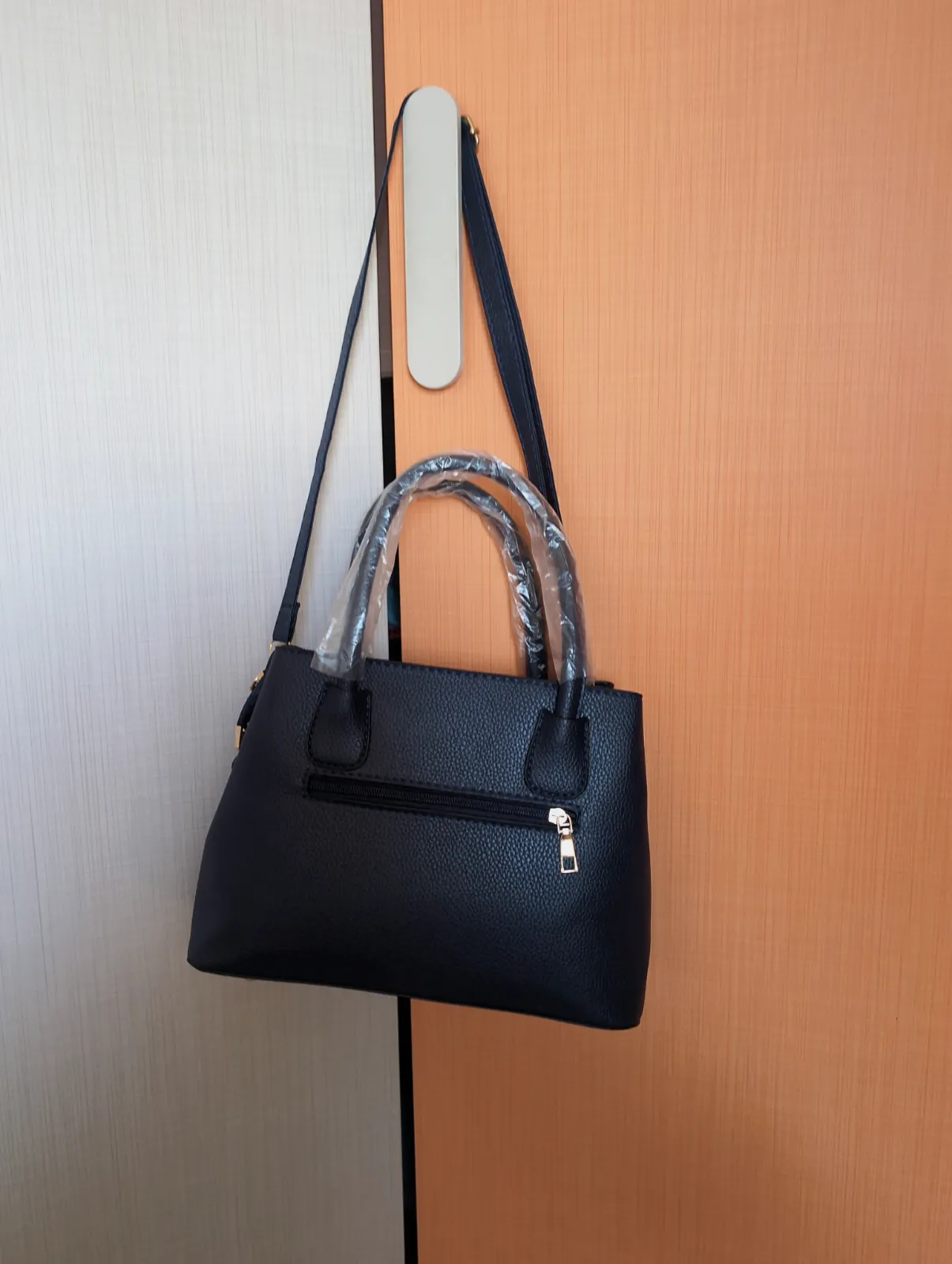 Bolso de mano de piel sintética negra Local – Local – taille Taille unique 5