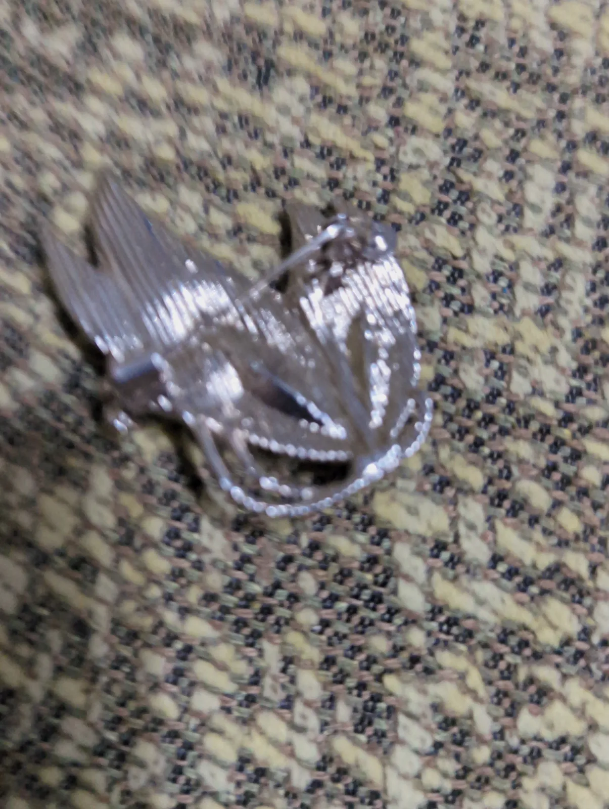 Broche elegante con cristales morados – Sin marca – taille Taille unique 5