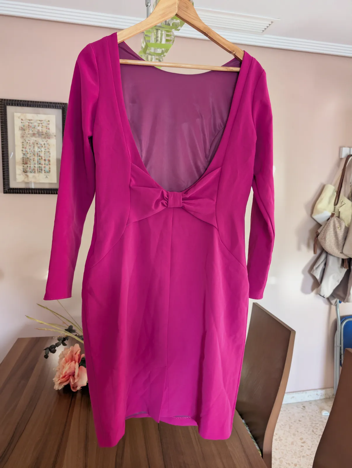 Vestido evento color magenta talla M – Corpary – taille M 4