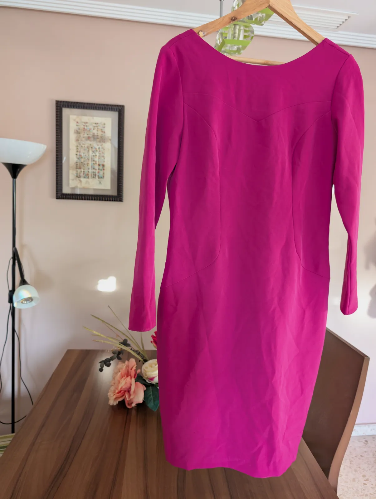 Vestido evento color magenta talla M – Corpary – taille M 2