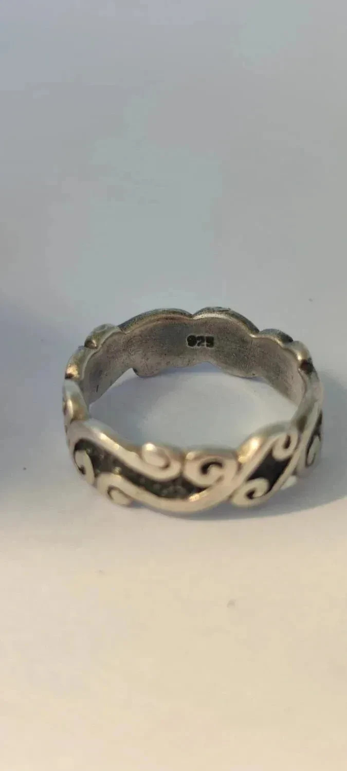 Bague – Argent – taille 19 mm 4