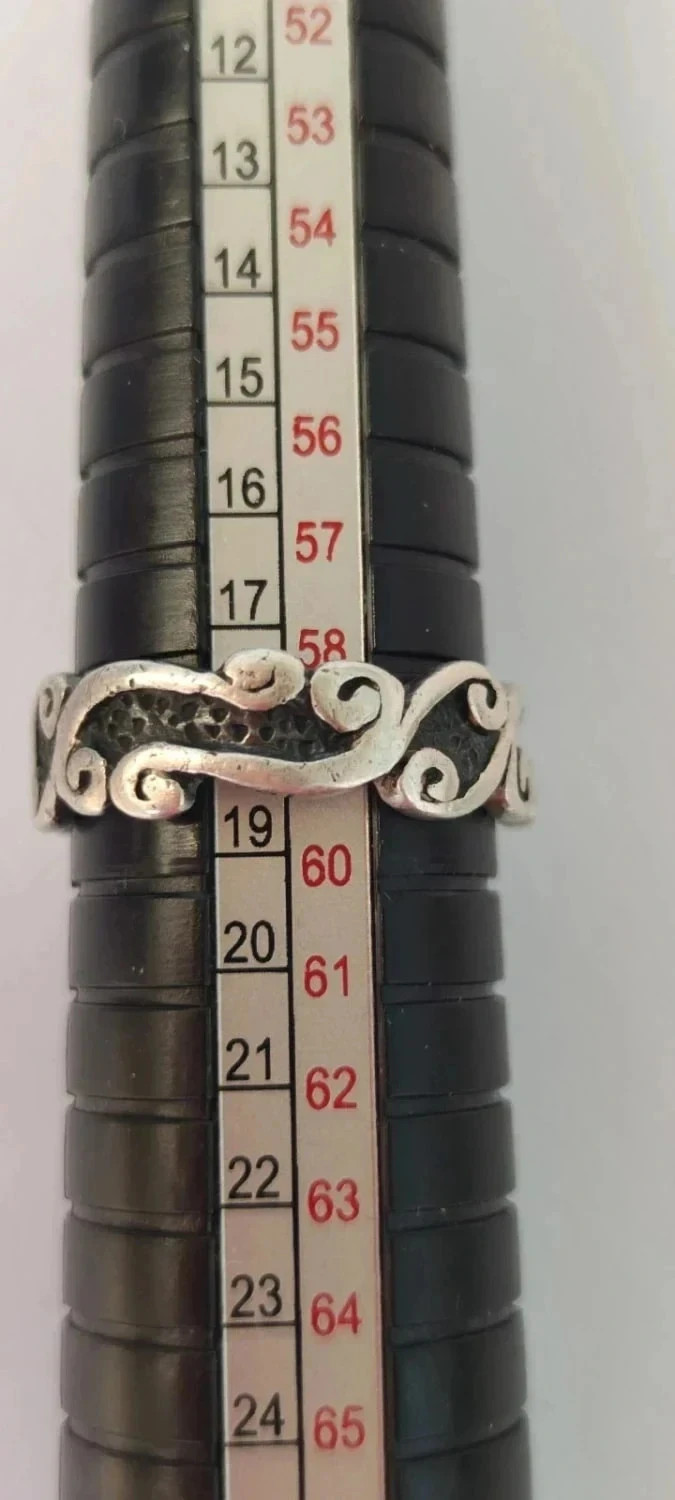 Bague – Argent – taille 19 mm 5