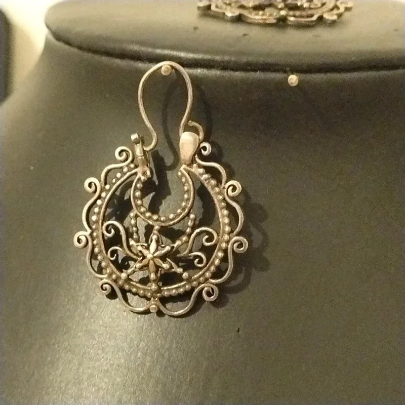 Boucles d'oreilles – Argent 4